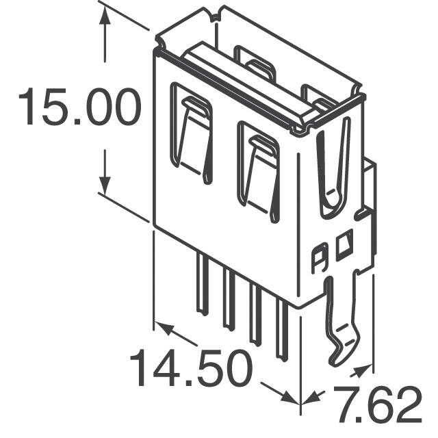 690-004-660-013 EDAC Inc.  Ensembles de connecteurs USB DVI HDMI